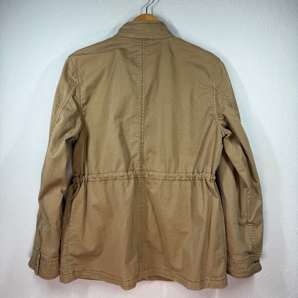 Women's Gap Brown Cargo Jacket with Cinched Waist Size Small - Picture 6 of 7